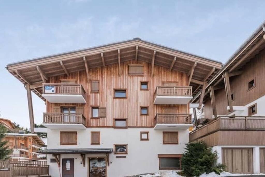 Charmant T2 Megeve, 10 Min A Pied Du Centre Esterno foto